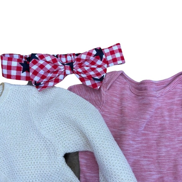 Carters Girls Clothe Bundle 12-18 Months Leggings Cardigan Dresses Legging Shirt - Picture 8 of 14